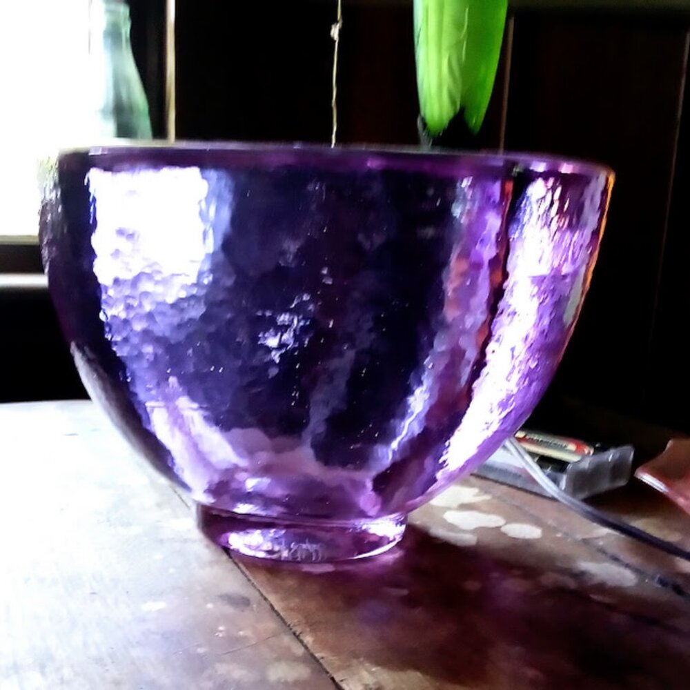 Fire And Light signed EC Lavendar neodymium